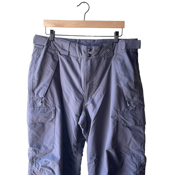Polar Edge Silver Series Men's Size XL Gray Insulated Dominator Snow Ski Pants - Picture 2 of 7